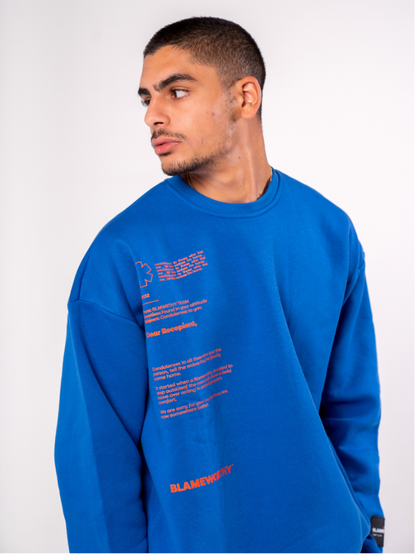 Cobalt Crewneck