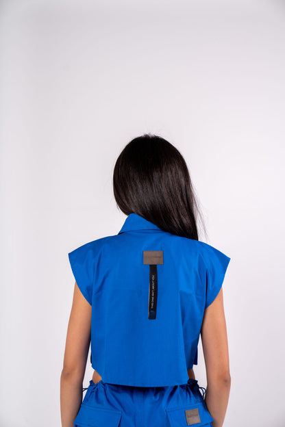 Blue Chemi-Shirt